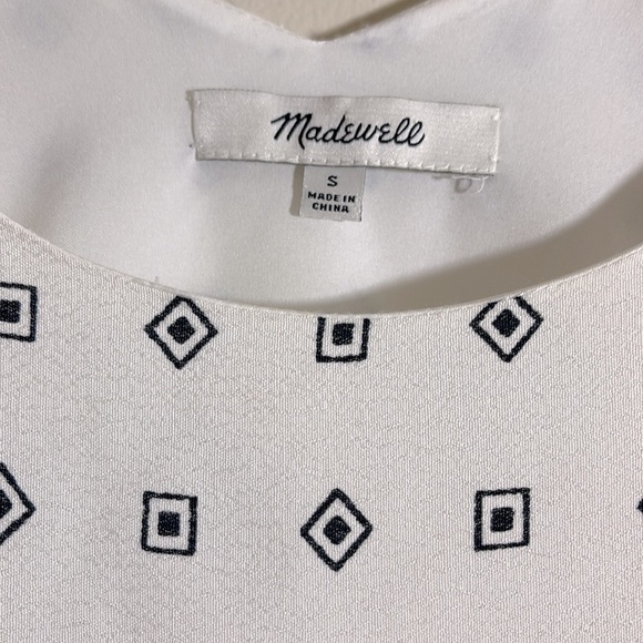 Madewell Scatterblock Tassel Dress Sz. Small - Picture 12 of 12